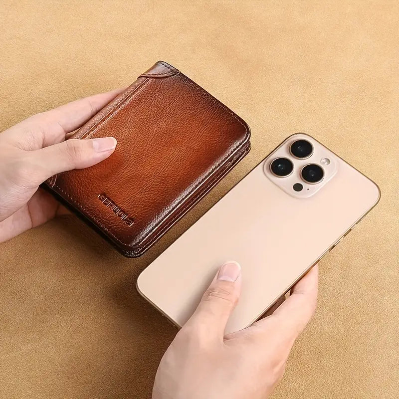 Richard - Slim Bifold Wallet with RFID Protection