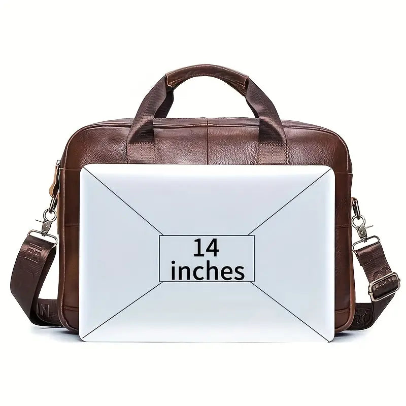 Jared - Stylish Leather Crossbody Messenger Bag