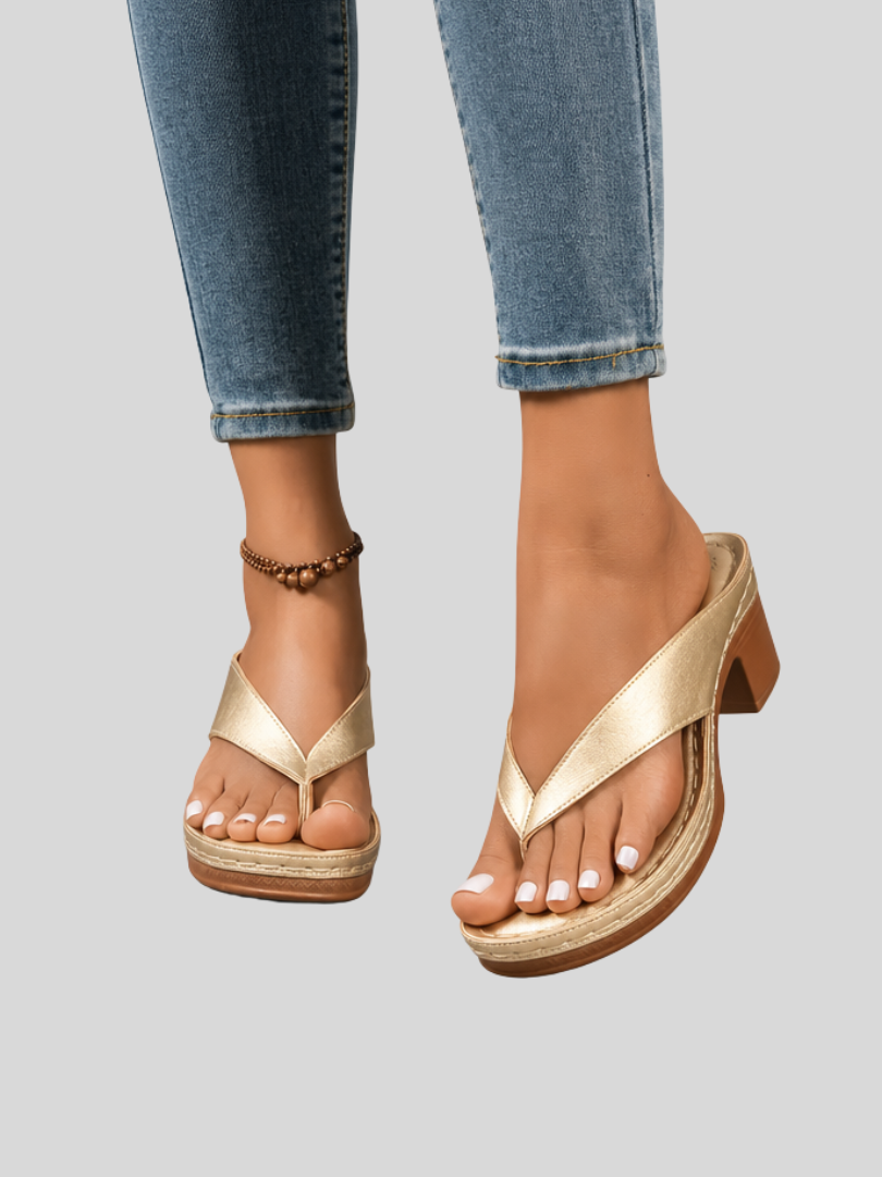 Soffie – Stylish Orthopedic High-Heel Sandals