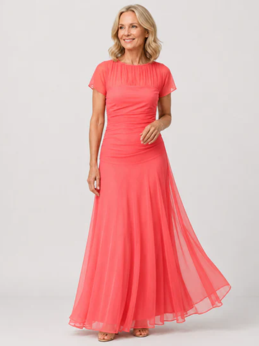 Laurine™ | Elegant chiffon dress