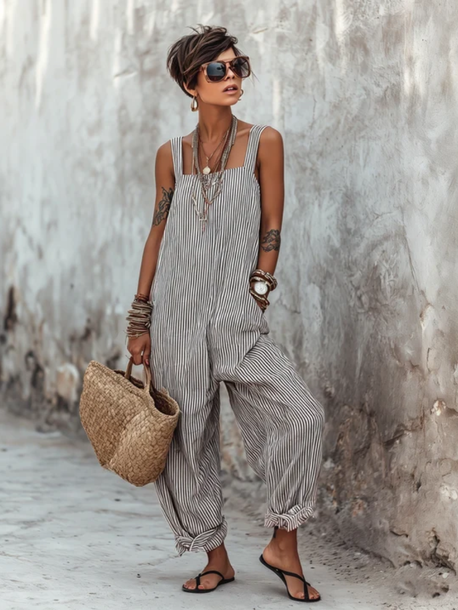 Valencia™ | Comfortable Casual Summer Pocket Jumpsuit
