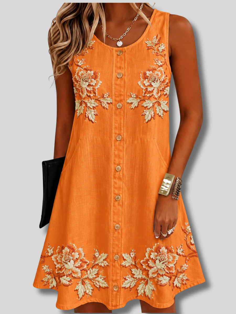 Celina™ | Casual Everyday Printed Dress