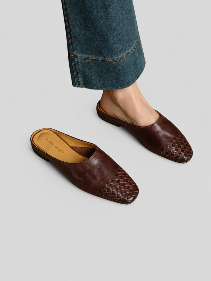 Dalvi Genuine Leather-Mules