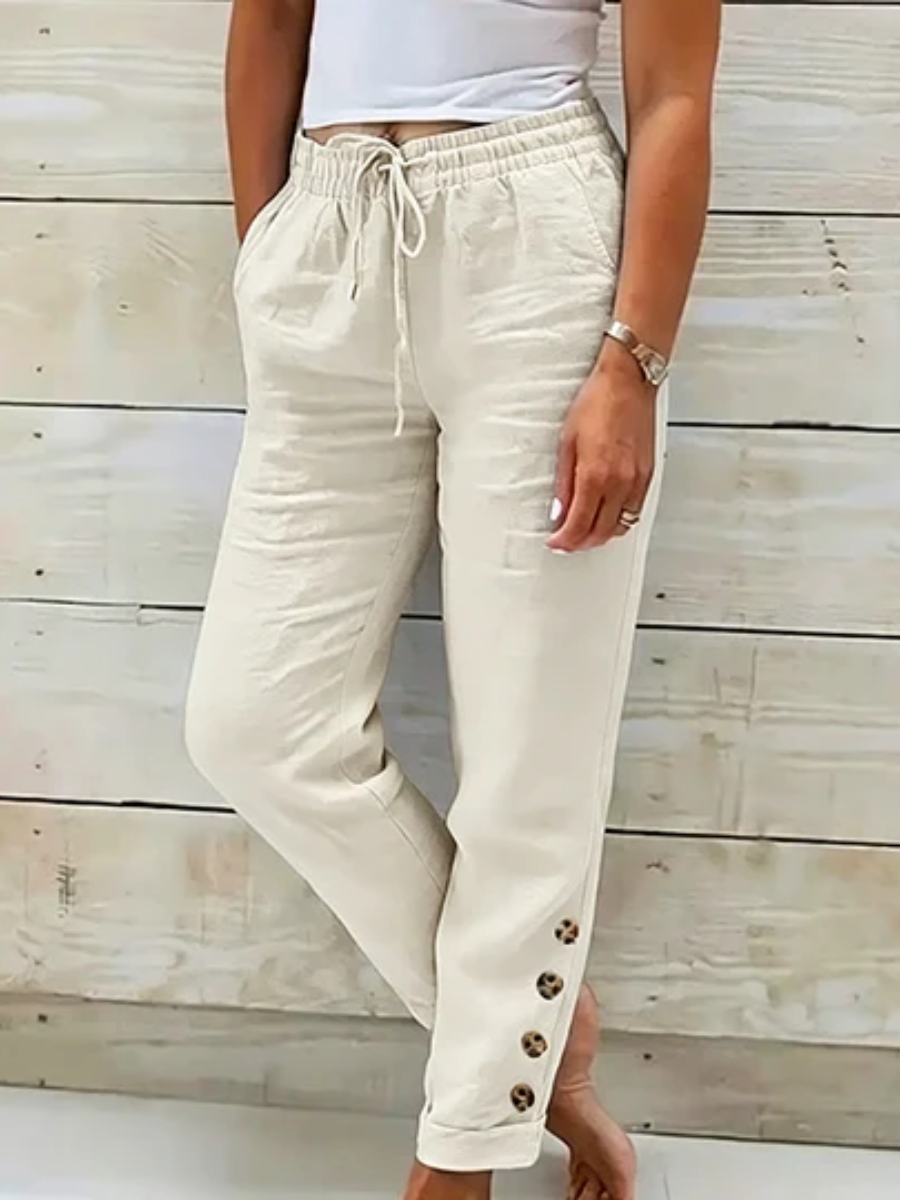 Skylie™ - Elegant Drawstring Waist Pants