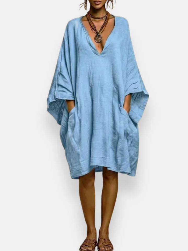 Dariane™ | Oversized Low-Cut Dress