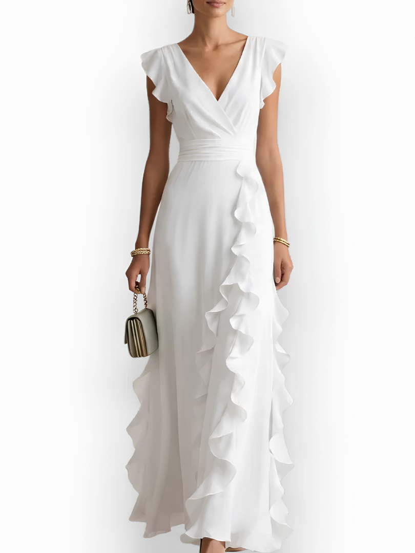 Emberly™ | Ruffled Formal Dress