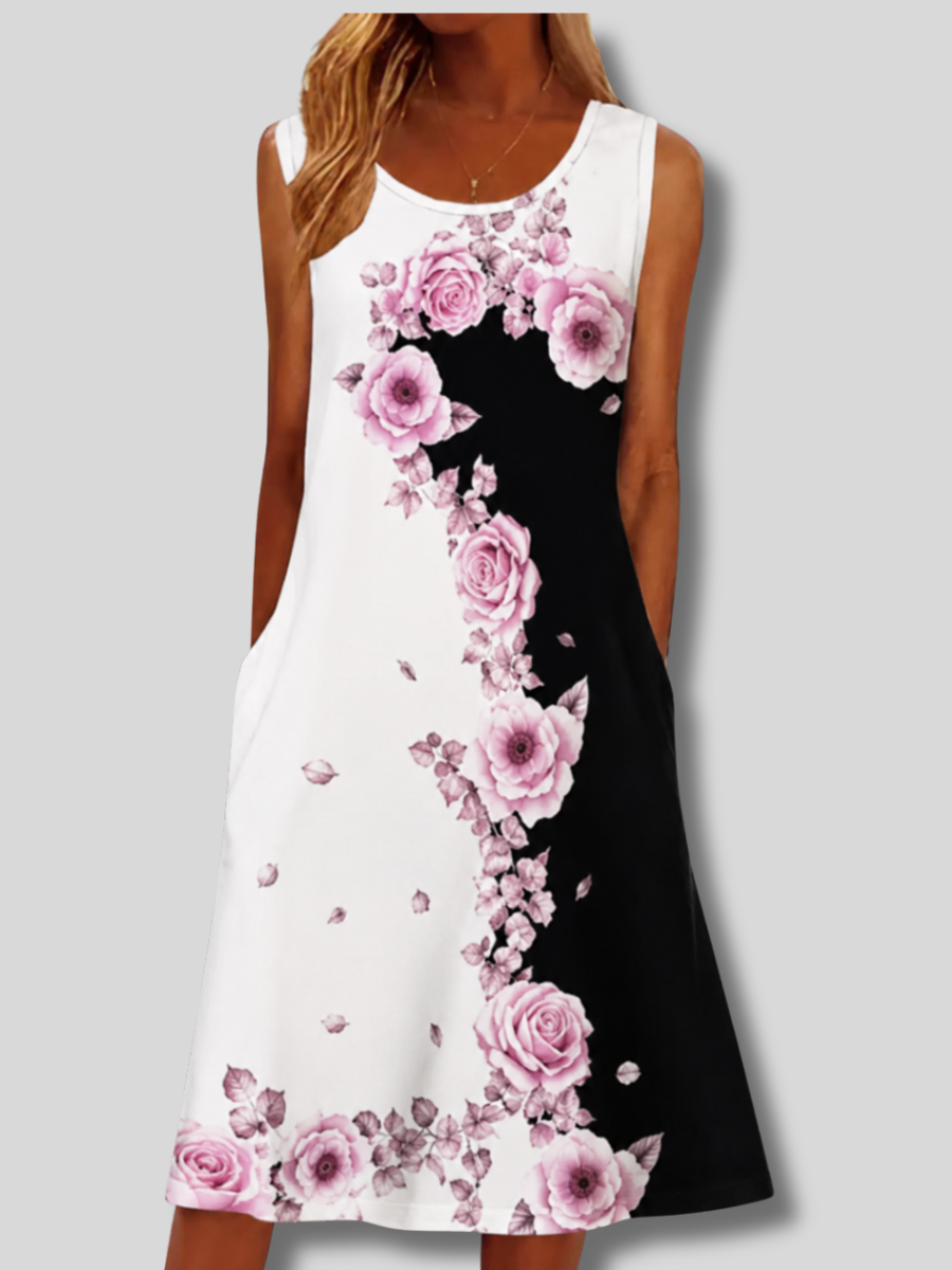 Emma™ | Sleeveless A-line Mini Dress