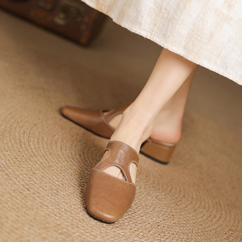 Wynne | Block-Heel Mules