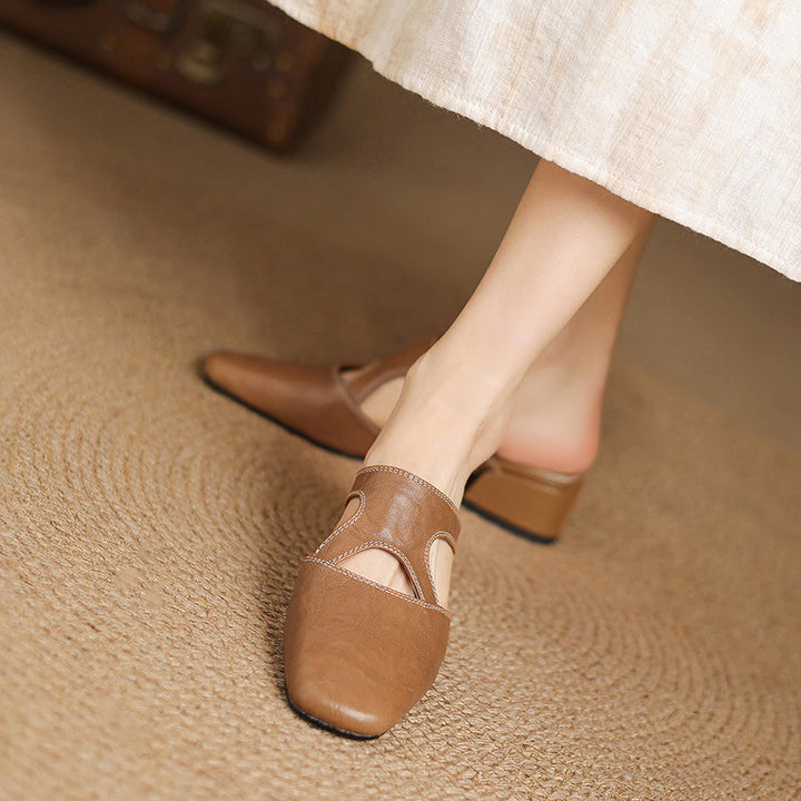 Wynne | Block-Heel Mules