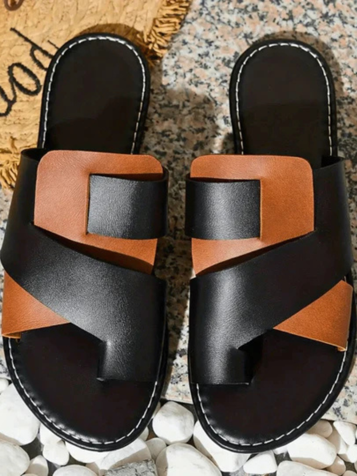 Verity™ | Modern Color Block Summer Sandals