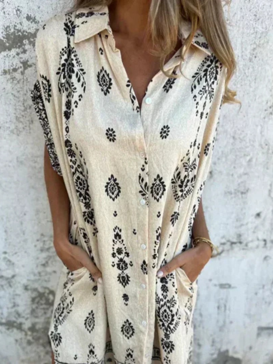 Emmeline™ | Printed Pocket Dress