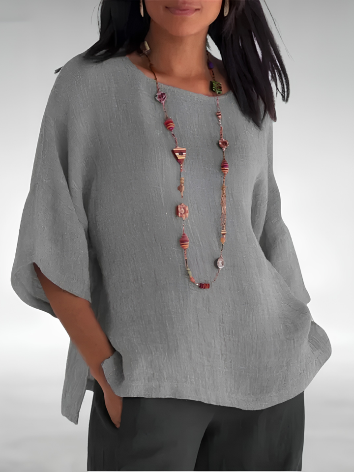 Corina™ | Casual Circular-neck Warm Top