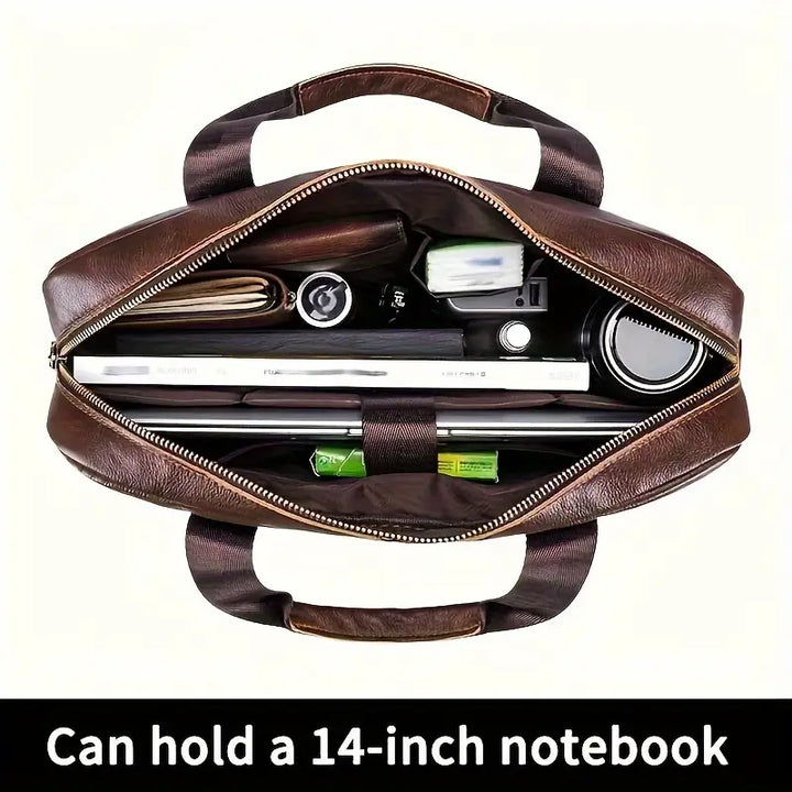 Jared - Stylish Leather Crossbody Messenger Bag