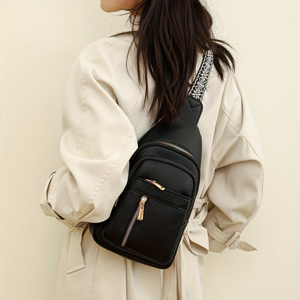 Vintage Hazel Chest Crossbody Bag