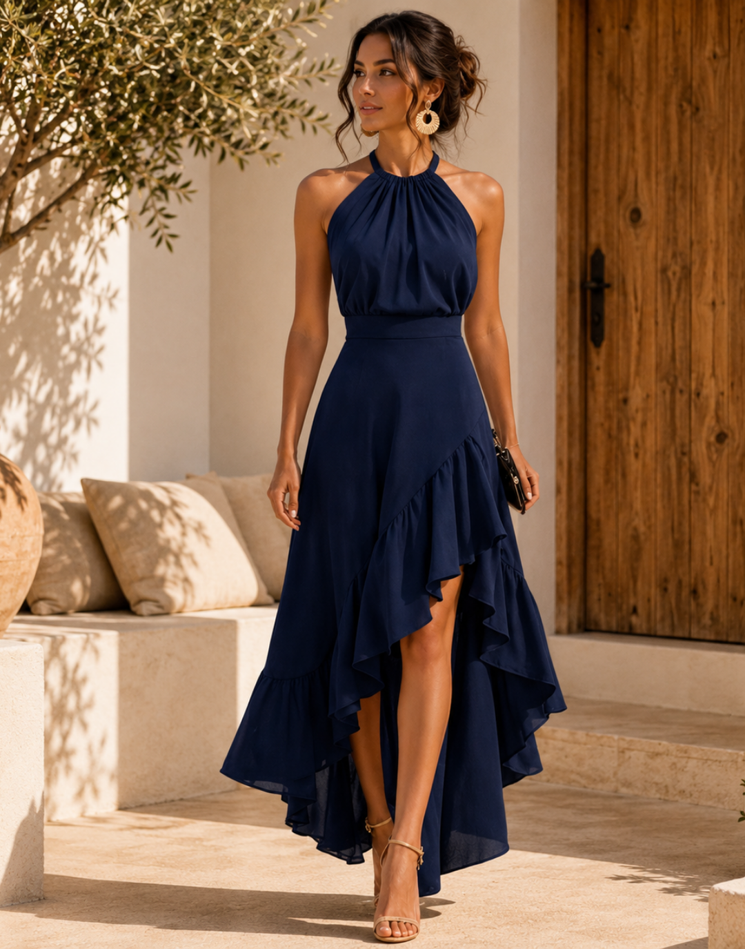 Hattie™ | Elegant Asymmetrical Dress