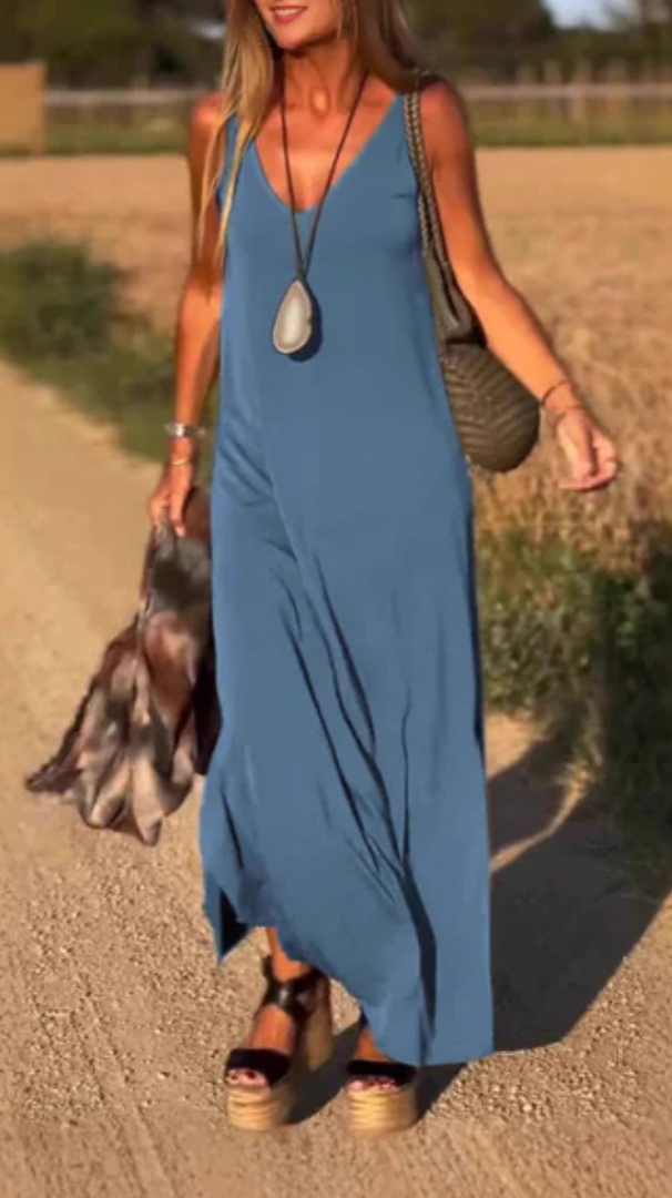 Evanna™ | Casual Boho Maxi Dress