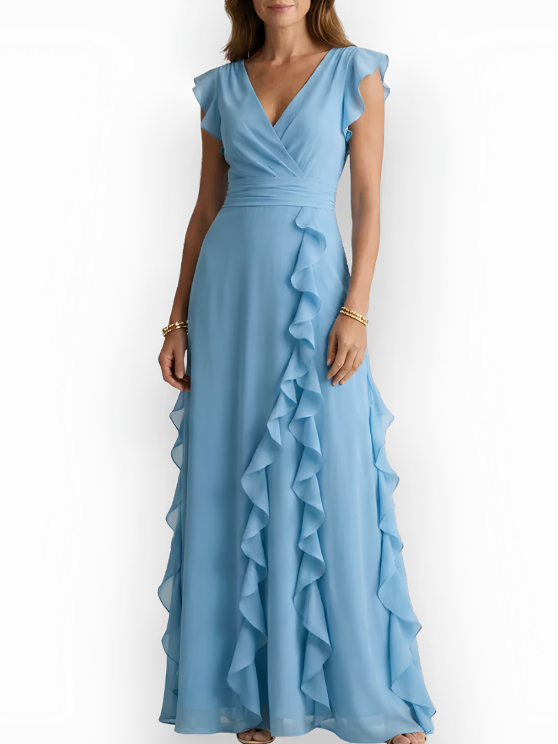 Emberly™ | Ruffled Formal Dress