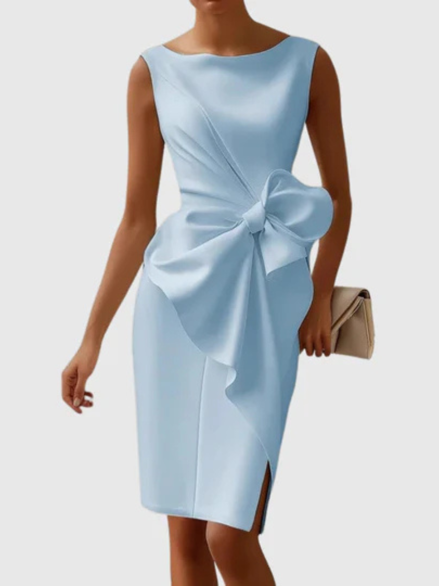 Aria™ | Stylish Sleeveless Midi Dress