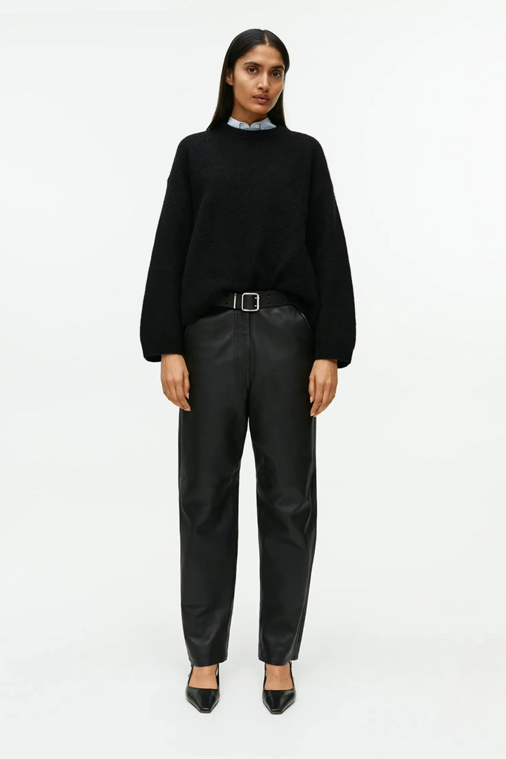 Matilda Relaxed Sweater in Acrylic and Viscose Blend