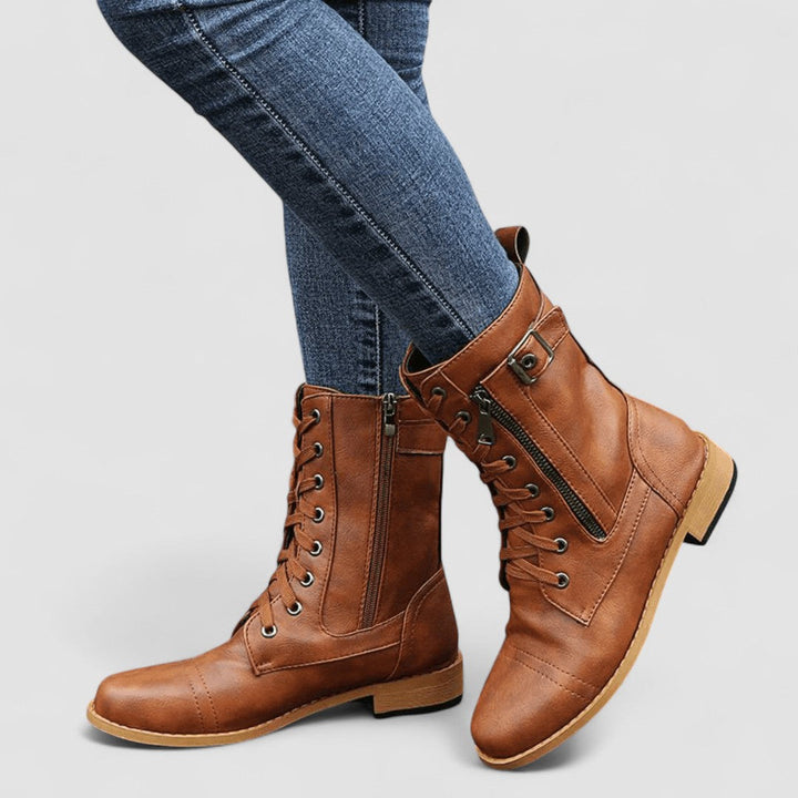 Tallulah™ | Buckled Western Boots