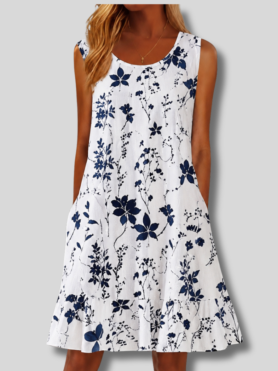 Carleen™ | Sleeveless A-line Mini Dress