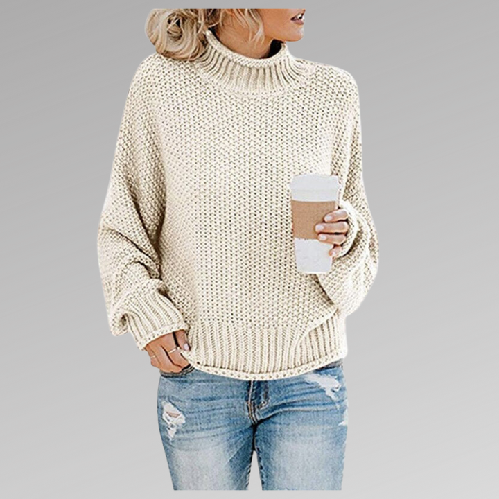 Sian | Chunky Mock-Neck Sweater