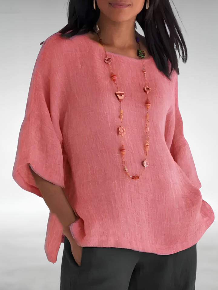 Corina™ | Casual Circular-neck Warm Top