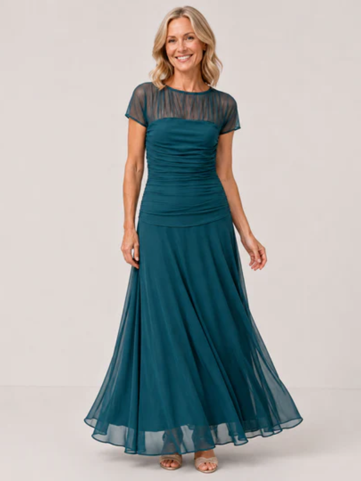 Laurine™ | Elegant chiffon dress