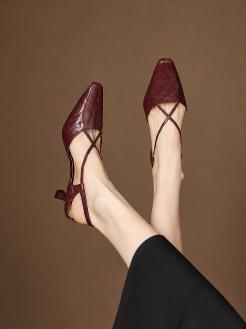 Velta Genuine Leather Heels