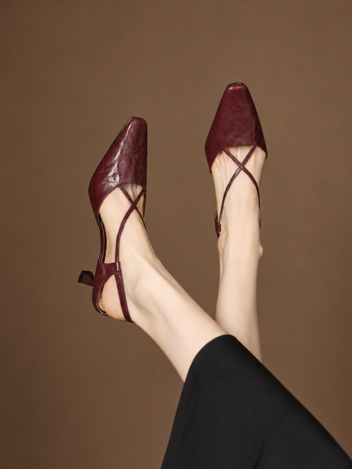 Velta Genuine Leather Heels