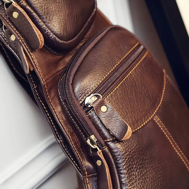Zachary - Men's Retro Leather Crossbody Bag