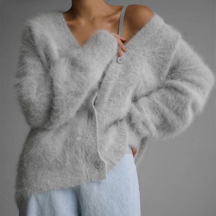 Millicent | Soft Fluffy Open Cardigan