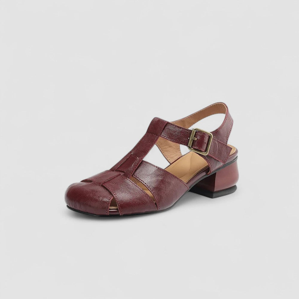 Ivy | Woven Fisherman Mary Janes