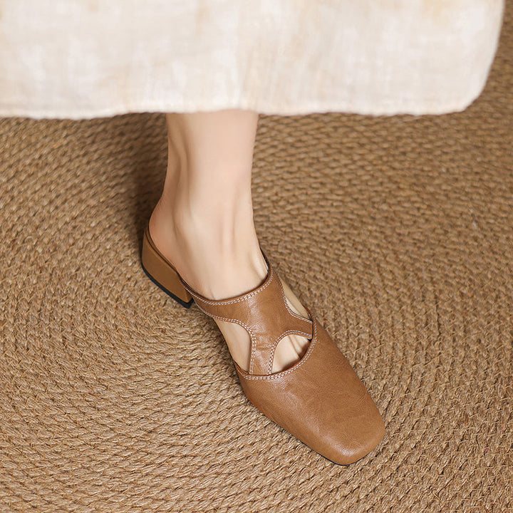 Wynne | Block-Heel Mules