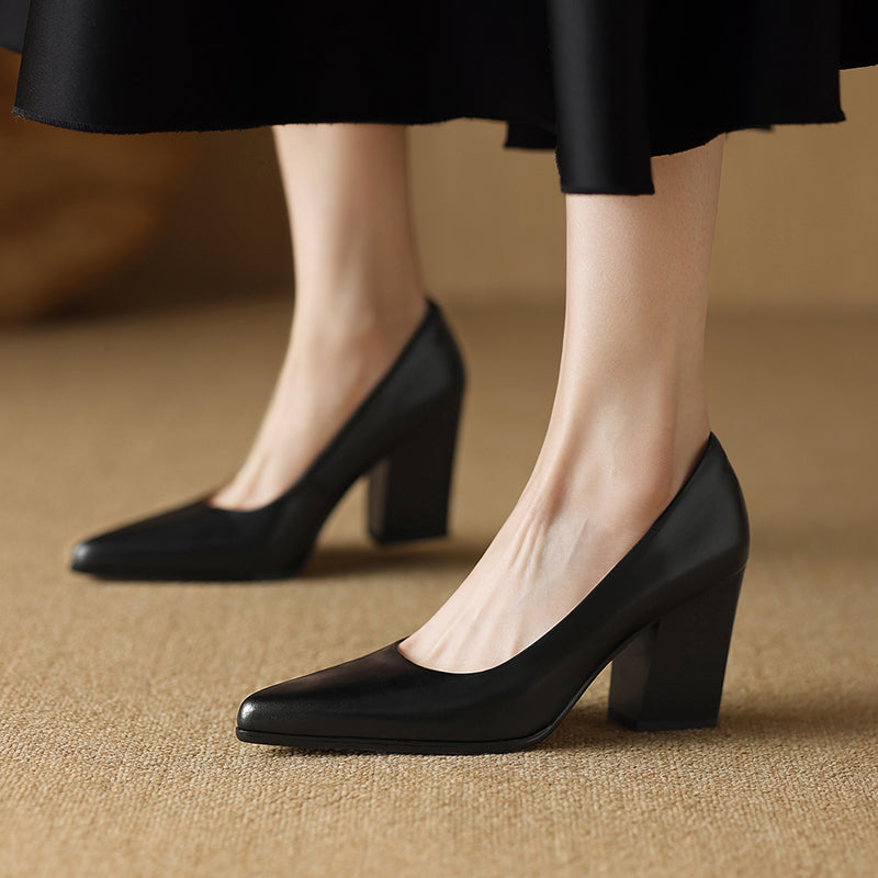 Vivienne | Block-Heel Pumps