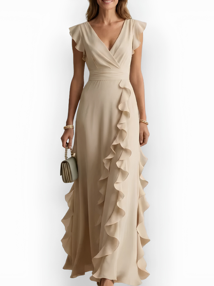 Emberly™ | Ruffled Formal Dress
