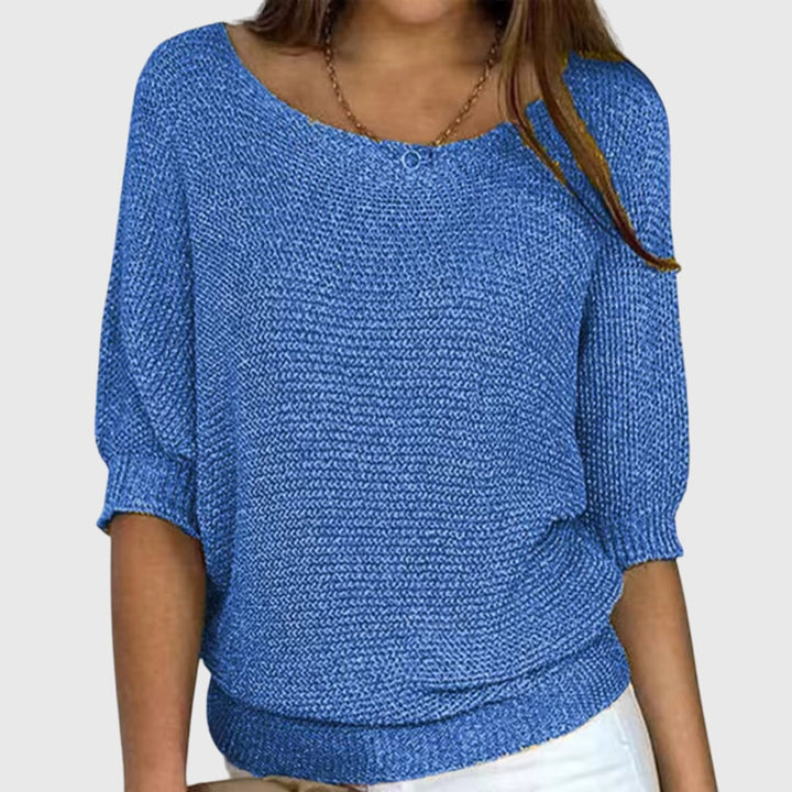 Marjory | Batwing Fine Knit Sweater