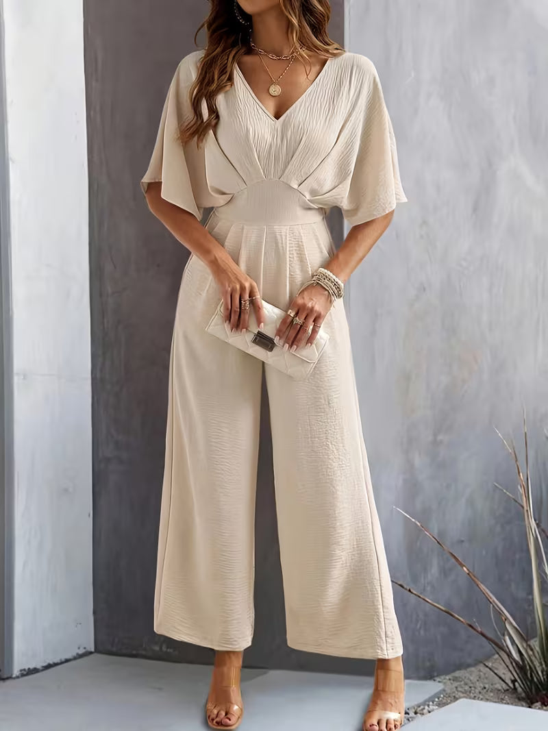 Arden™ | Elegant Wide Leg Evening Jumpsuit