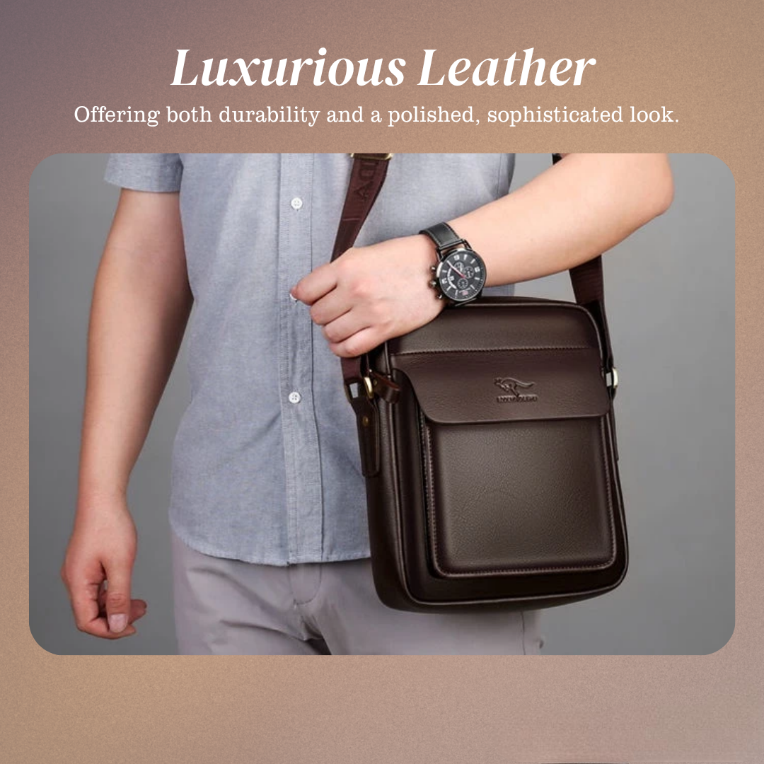 Oliver - Versatile Business Casual Satchel with Ample Pocket Space
