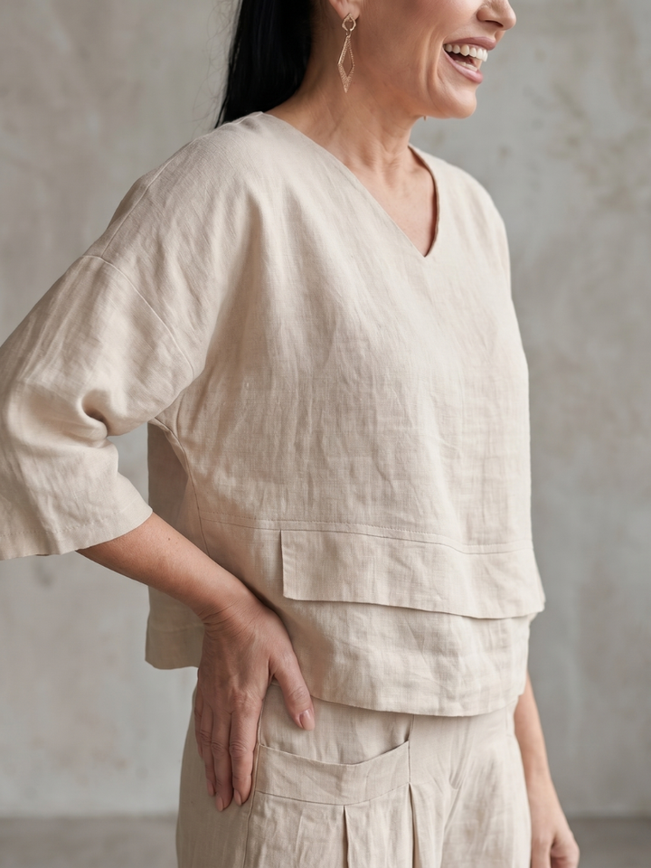 River - Layered Top Wide Leg Set