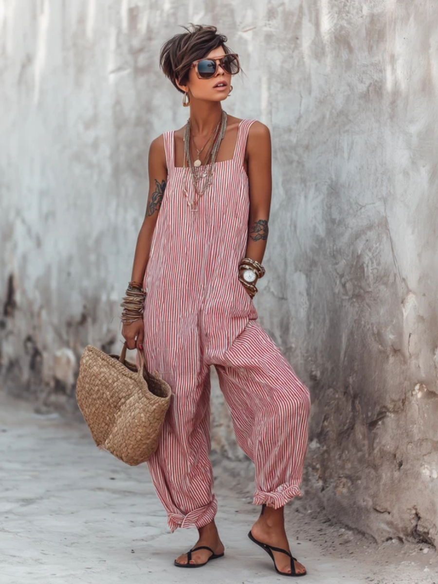 Valencia™ | Comfortable Casual Summer Pocket Jumpsuit