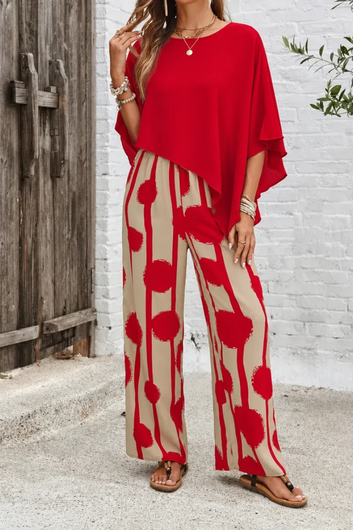 Patricia™ |  Comfortable Elastic Waist Two-Piece Set