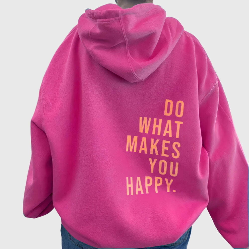 Niamh | Slogan Back Hoodie