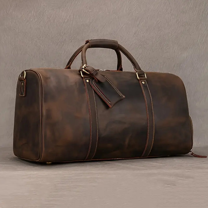 Joseph - Spacious Leather Travel Duffel