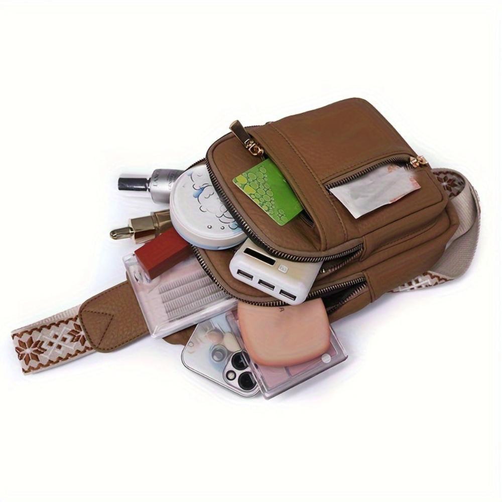Vintage Hazel Chest Crossbody Bag