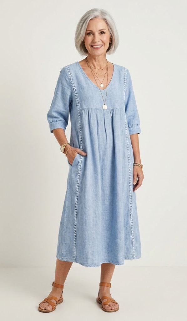 Juliette - Elegance A Line Maxi Dress