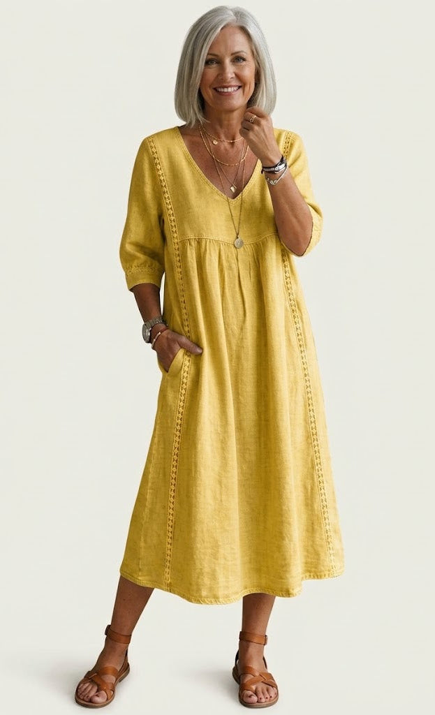Juliette - Elegance A Line Maxi Dress