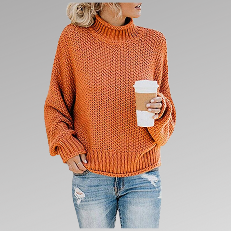 Sian | Chunky Mock-Neck Sweater
