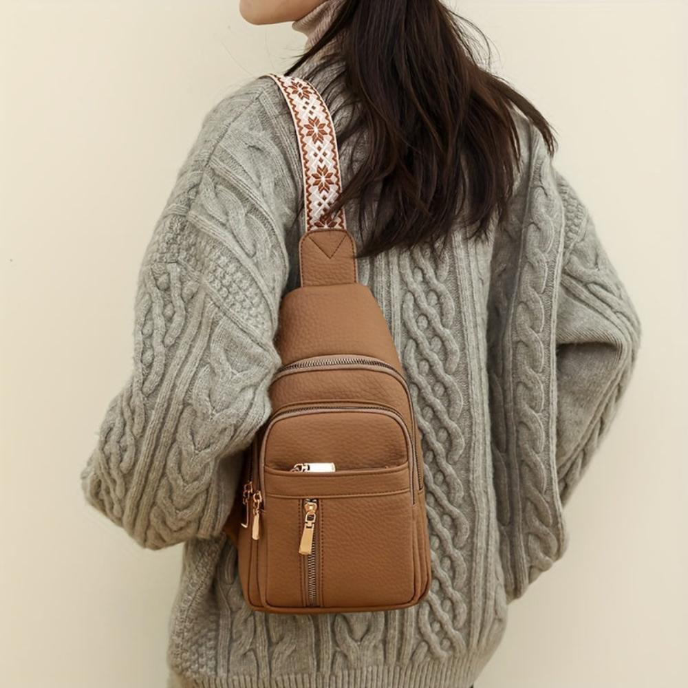 Vintage Hazel Chest Crossbody Bag