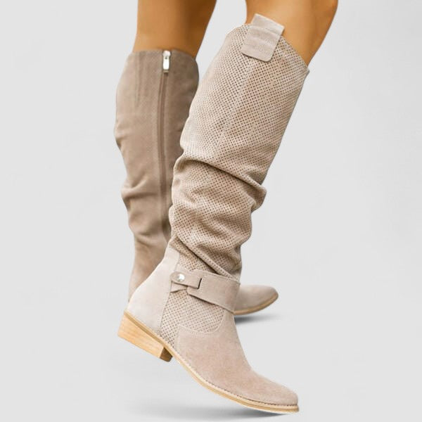 Susannah™ | Slouch Western Knee Boots